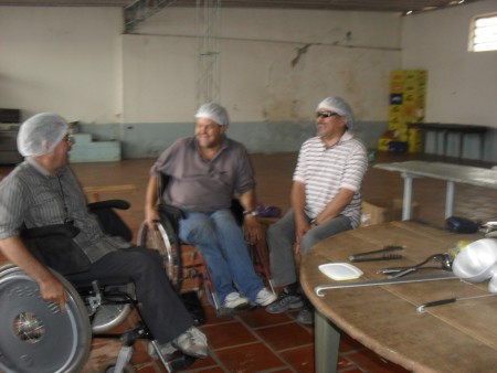01 - Os diretores "Pingo", Florindo e Ramão.